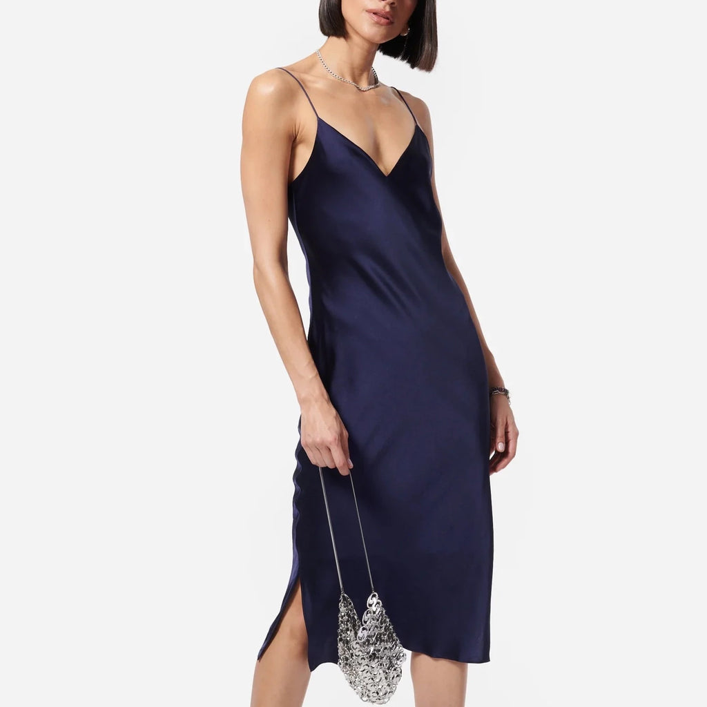Raven Dress in Eclipse Blue from Cami NYC.
