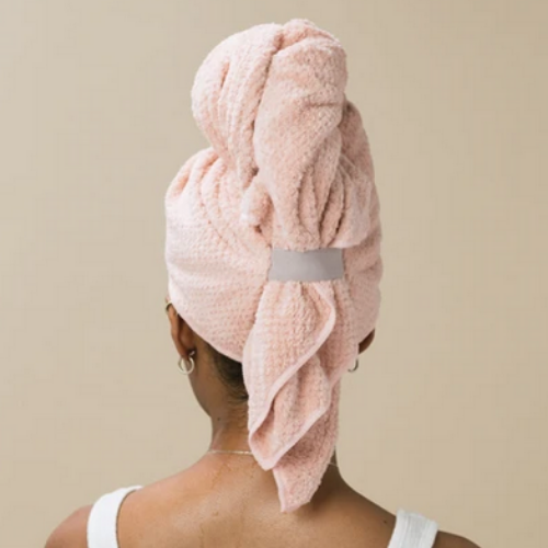 VOLO Hair Towel Cloud Pink Sea + Wander