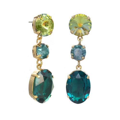 Medora Earrings | Emerald