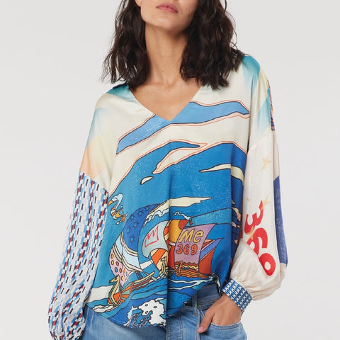 Rosalee Printed Midi Skirt | Urban