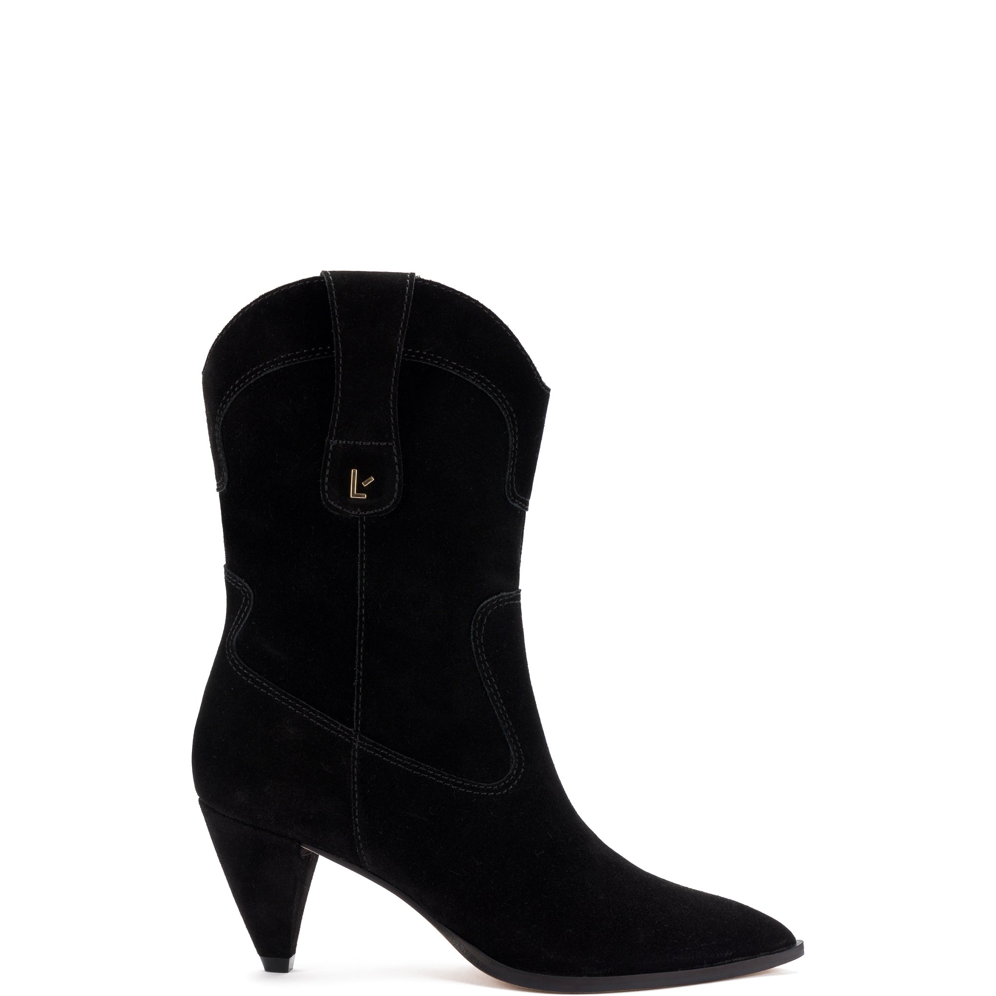Thelma Boot | Black Suede