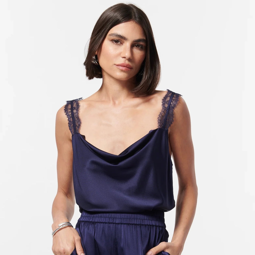 Florcita Cami in Eclipse Blue from Cami NYC.