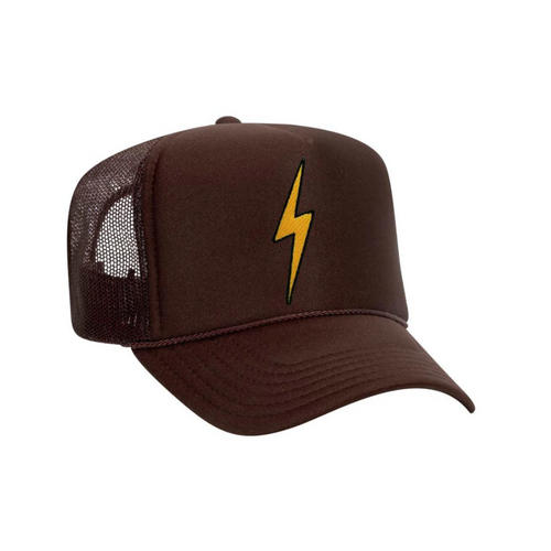 Bolt Low Rise Trucker Hat | Brown