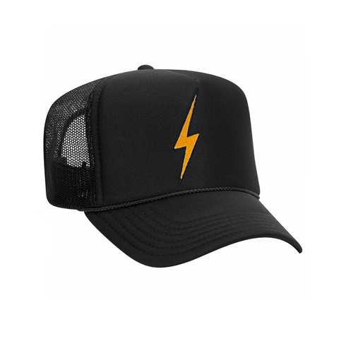 Bolt Low Rise Trucker Hat | Black