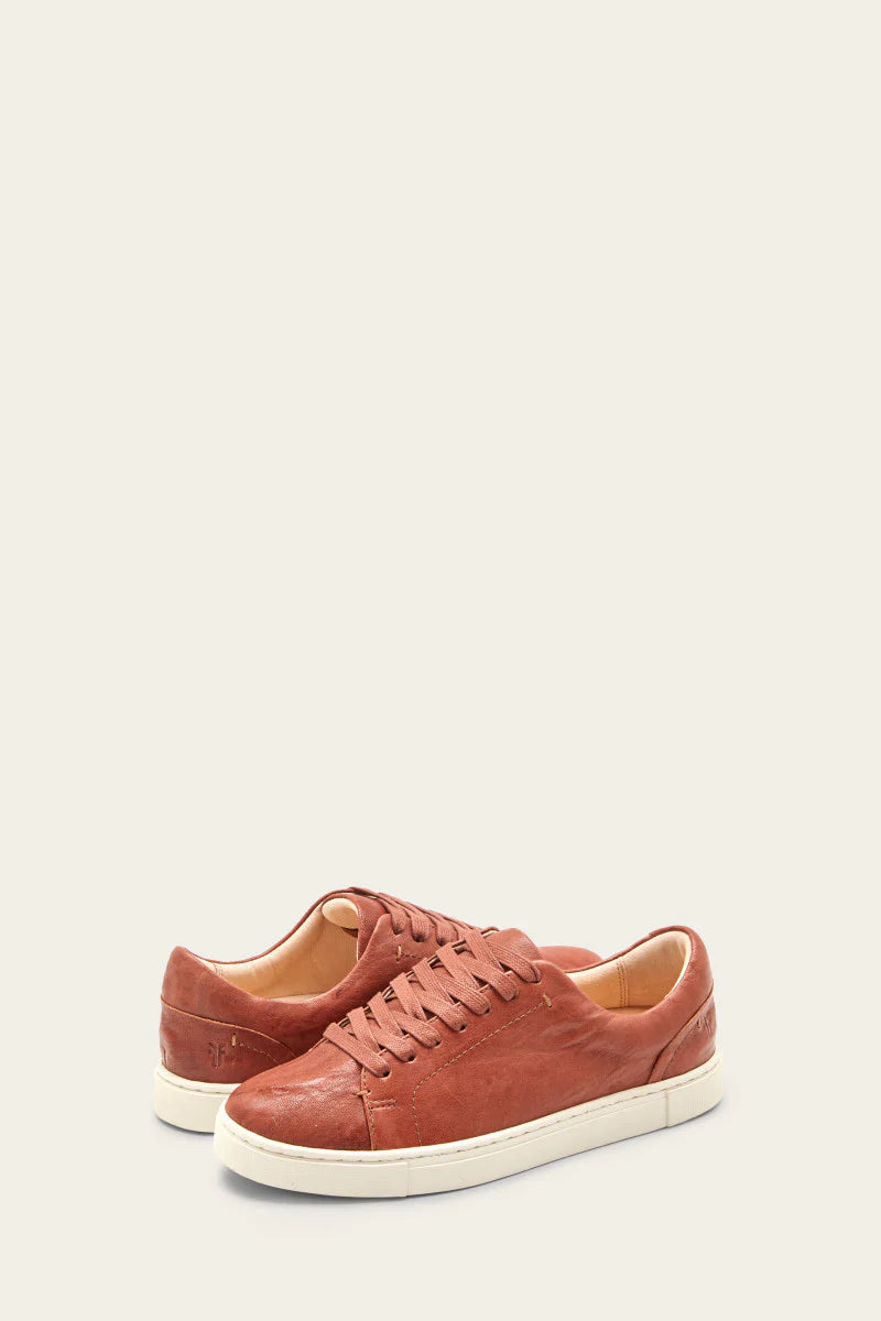 Ivy Low Lace Sneaker | Cognac