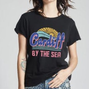 Cardiff by the Sea Tee Shirt | Black