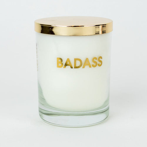 Badass Candle | Amber, Citrus + Lavender