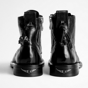 Laureen Roma Leather Boot | Black