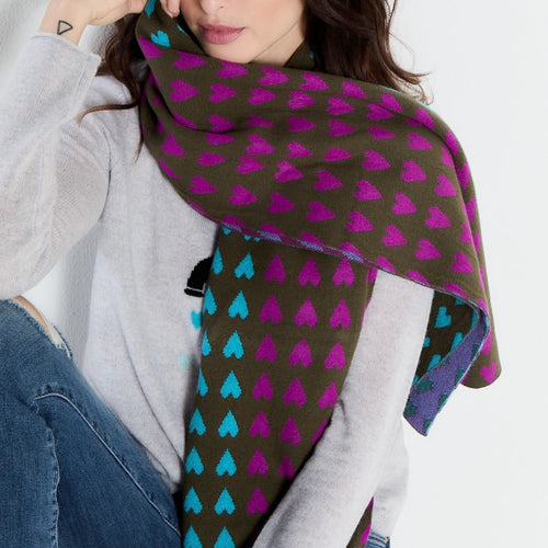 Love Lines Scarf | Kale + Grotto
