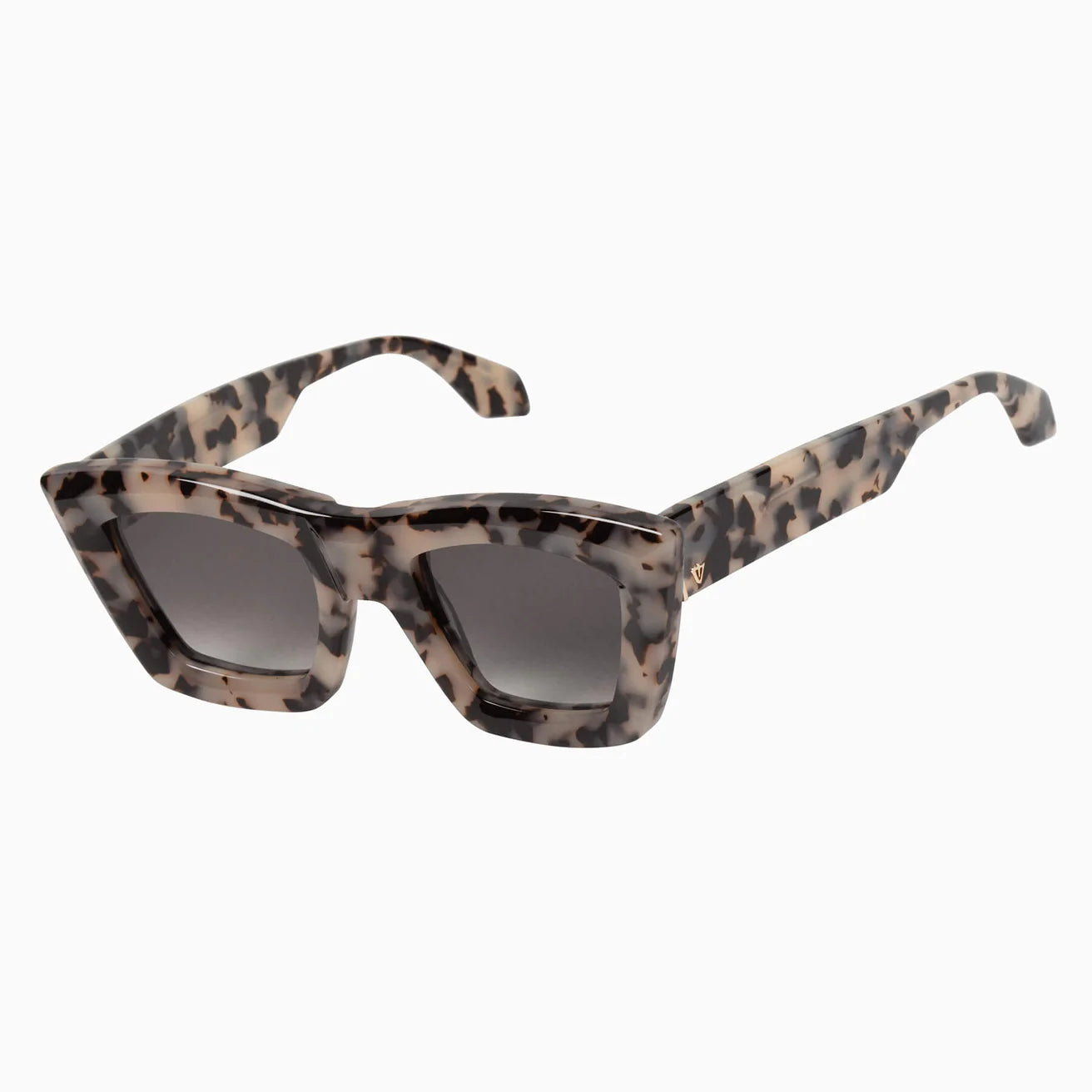 Soho Sunglasses |  Ivory Tort and  Black Gradient Lens
